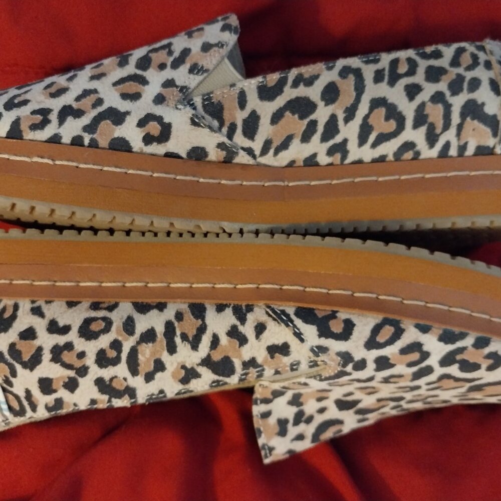 Toms dessert leopard slip-on shoes - Picture 6 of 7